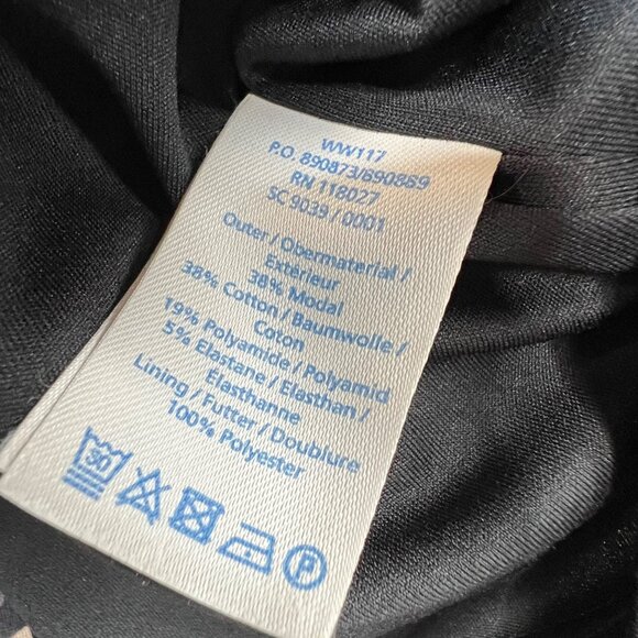 Boden Marisa Leopard Print Sheath Dress size 4 Women Beige Black Gray Back Zip - Picture 9 of 9